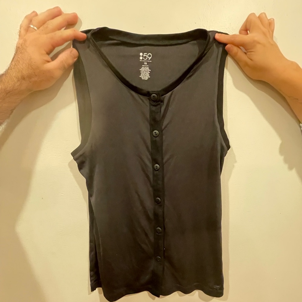 Splits59 button up workout shirt XS